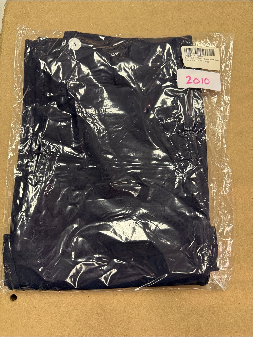 New Betabrand Navy Bootcut Classic Dress Pant Yoga Pants Small